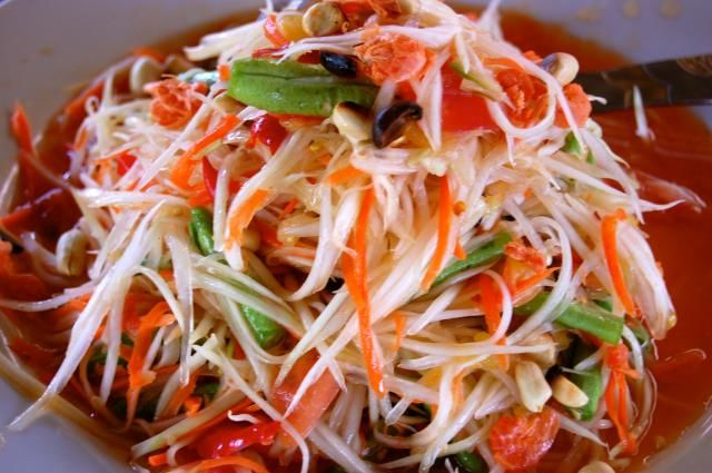Salade de papaye